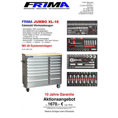 FRIMA JUMBO XL-16 20 Einlagen FRIMA JUMBO XL-16 20 Einlagen